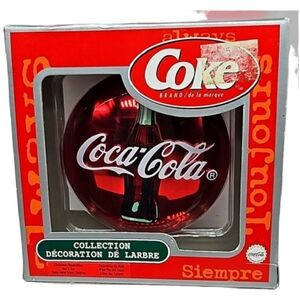 🎄COCA-COLA lenticular holiday ornament